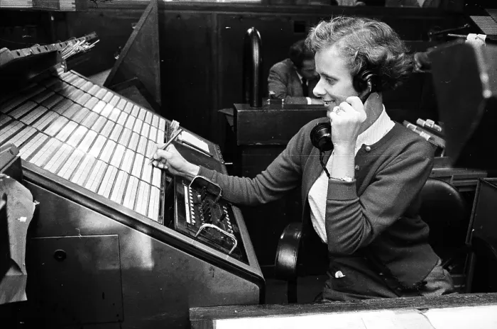 Framed Print : Radio Operator Framed Print : Radio Operator