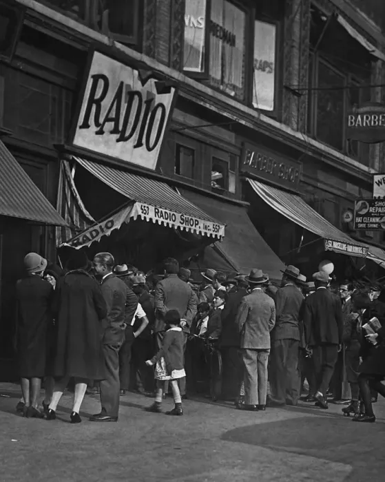 Framed Print : Radio Shop Framed Print : Radio Shop