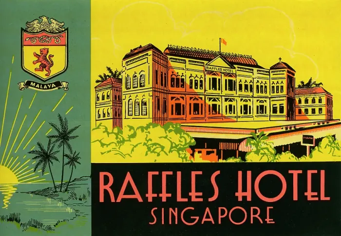 Framed Print : Raffles Hotel Framed Print : Raffles Hotel