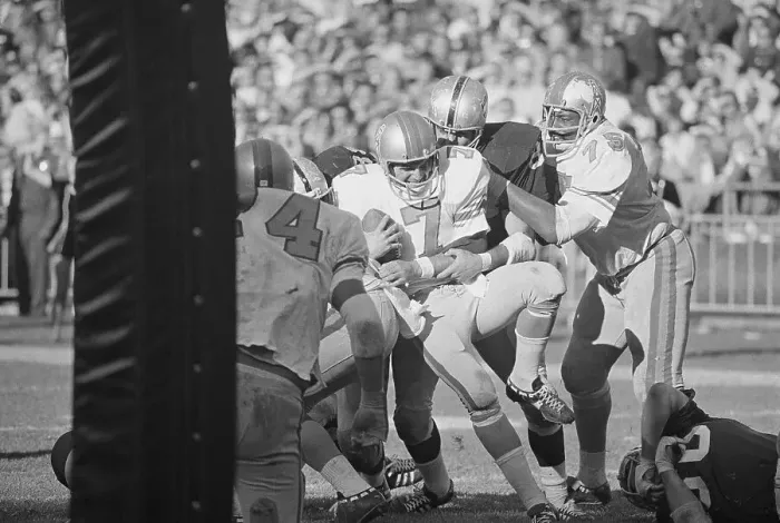 Framed Print : Raiders Sacking Don Pastorini