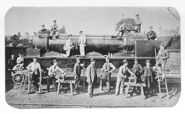 Framed Print : Rail Works Framed Print : Rail Works