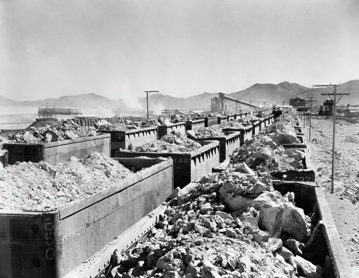 Framed Print : Railroad Cars Full of Copper Ore Framed Print : Railroad Cars Full of Copper Ore