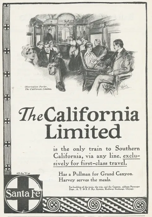 Framed Print : Railway Advertisement Framed Print : Railway Advertisement