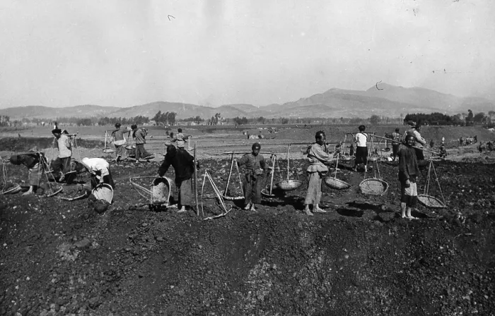 Framed Print : Railway Diggers Framed Print : Railway Diggers