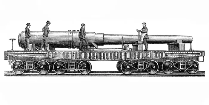 Framed Print : Railway gun Framed Print : Railway gun