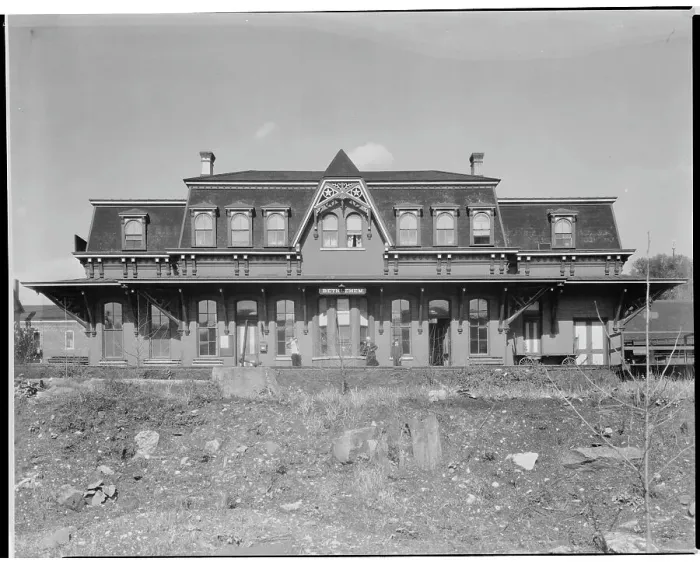 Framed Print : Railway Station Building Framed Print : Railway Station Building