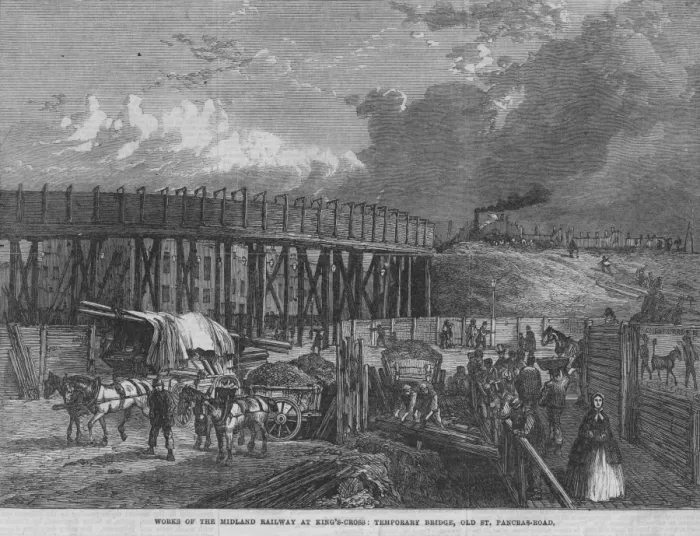 Framed Print : Railway Works Framed Print : Railway Works