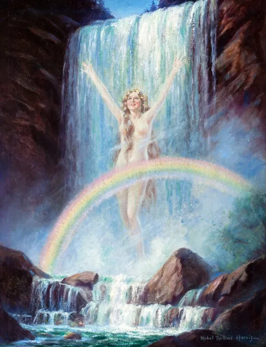 Framed Print : Rainbow Falls