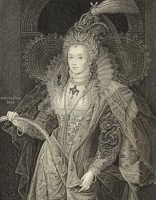 Framed Print : The Rainbow Portrait of Queen Elizabeth I Engraving Framed Print : The Rainbow Portrait of Queen Elizabeth I Engraving