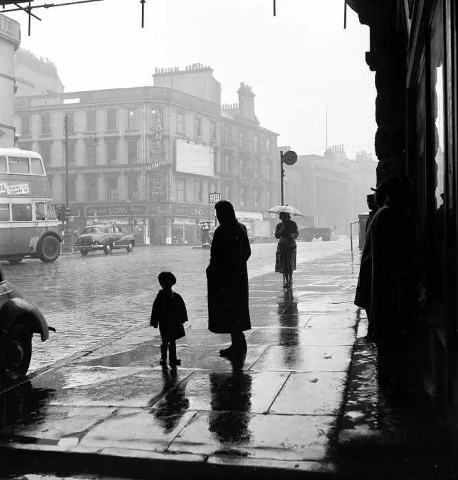 Framed Print : Rainy Street Framed Print : Rainy Street
