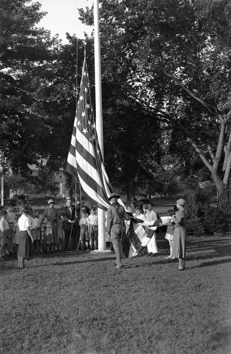 Framed Print : Raising Flag on July Fourth Framed Print : Raising Flag on July Fourth