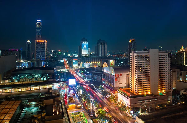 Rajdamri district in Bangkok