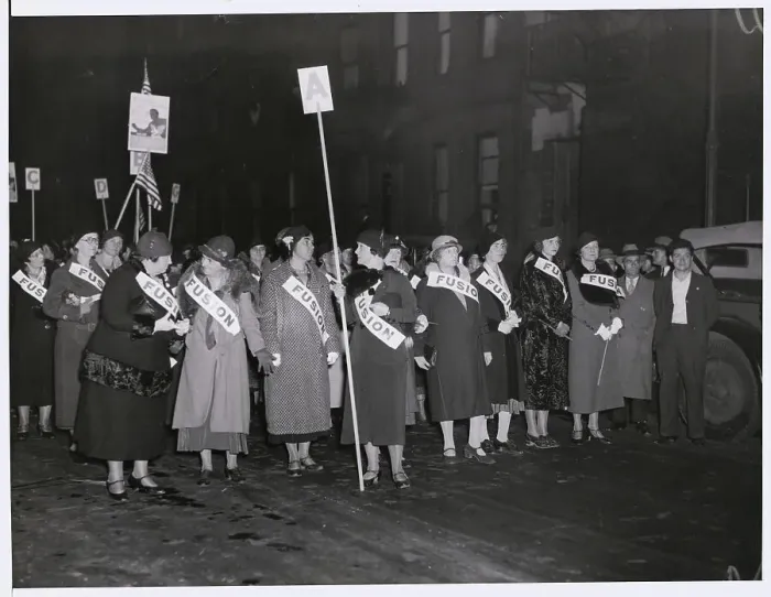 Framed Print : Rally for Fiorello La Guardia Framed Print : Rally for Fiorello La Guardia