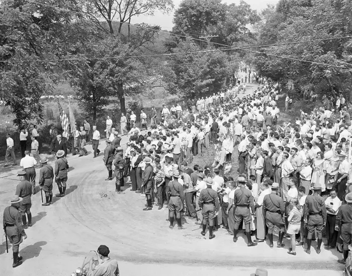 Framed Print : Rally at Paul Robeson Concert Site Framed Print : Rally at Paul Robeson Concert Site
