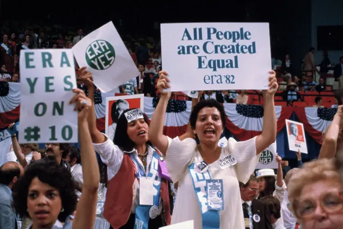 Framed Print : Rally Supporting Equal Rights Amendment Framed Print : Rally Supporting Equal Rights Amendment