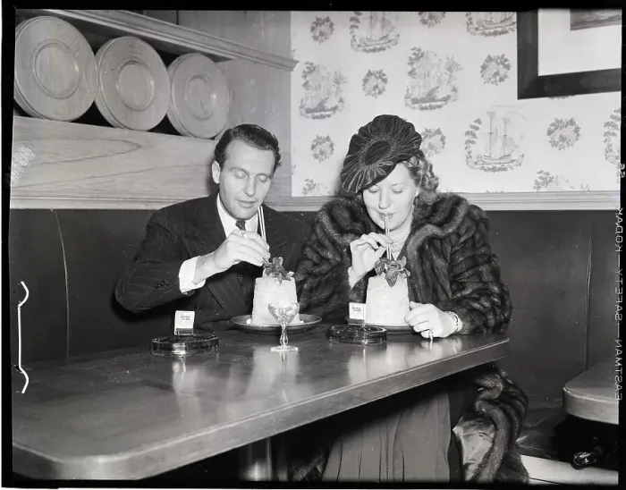 Framed Print : Ralph Bellamy and Wife Drink Mint Julep Framed Print : Ralph Bellamy and Wife Drink Mint Julep