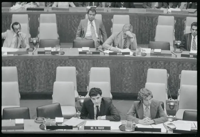Framed Print : Ralph Nader Addressing UN Framed Print : Ralph Nader Addressing UN