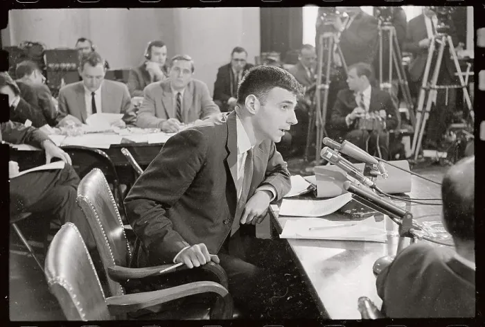 Framed Print : Ralph Nader Leaning in his Chair at Senate Meeting Framed Print : Ralph Nader Leaning in his Chair at Senate Meeting