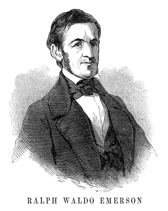 Framed Print : Ralph Waldo Emerson