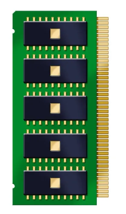 Framed Print : RAM chip Framed Print : RAM chip
