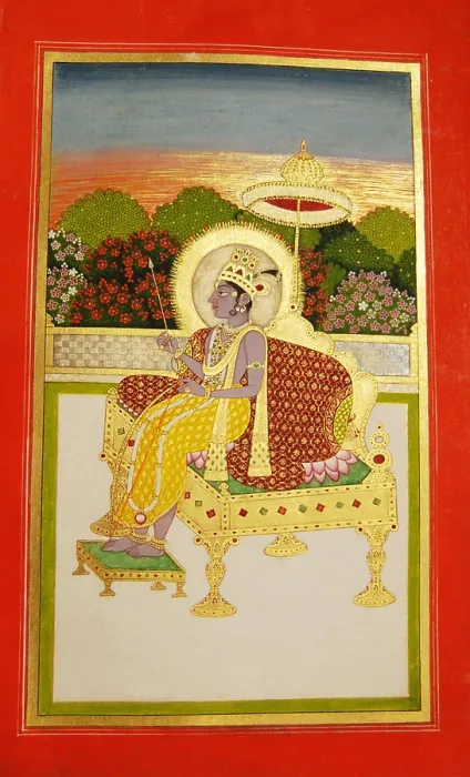 Framed Print : Rama, the seventh avatar of Vishnu