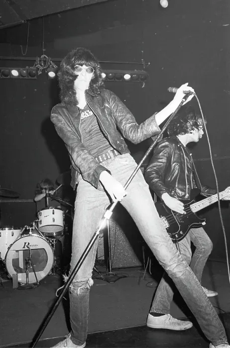 Framed Print : The Ramones Performing Framed Print : The Ramones Performing