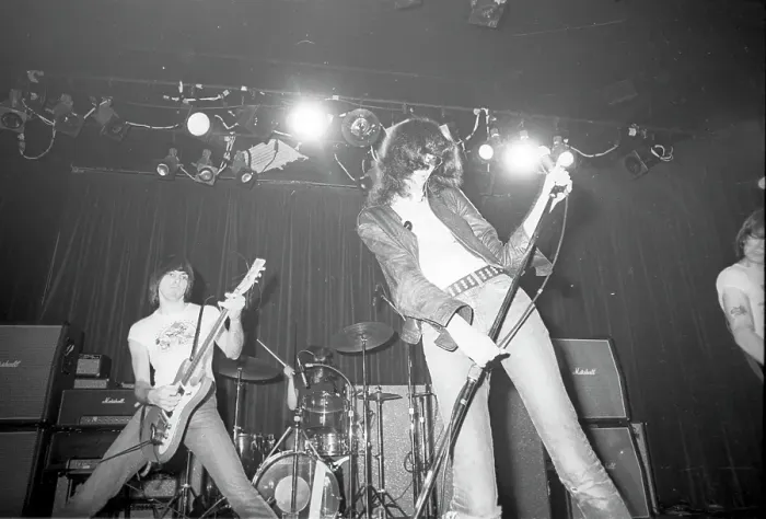 Framed Print : The Ramones Performing Framed Print : The Ramones Performing