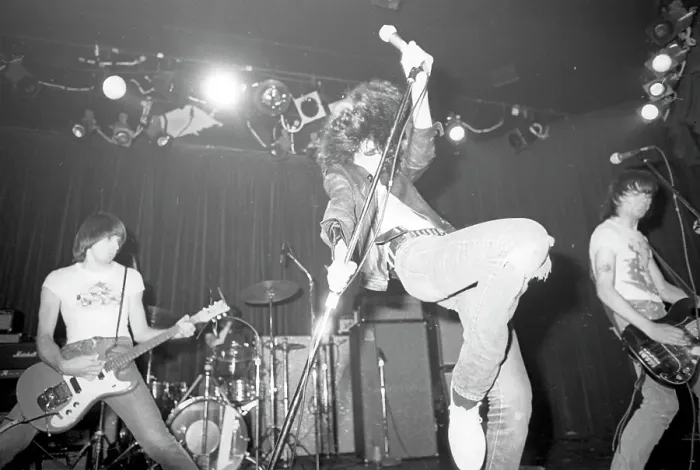 Framed Print : The Ramones Performing Framed Print : The Ramones Performing