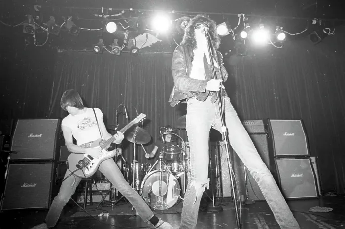 Framed Print : The Ramones Performing Framed Print : The Ramones Performing