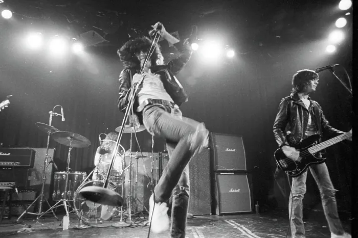 Framed Print : The Ramones Performing Framed Print : The Ramones Performing