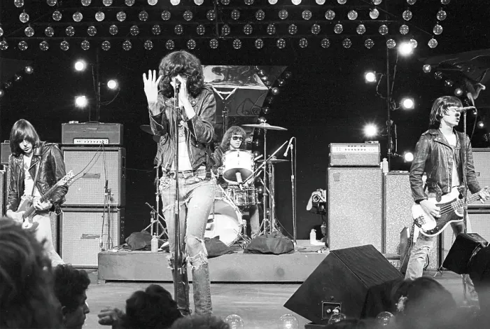 Framed Print : Ramones Performing Framed Print : Ramones Performing