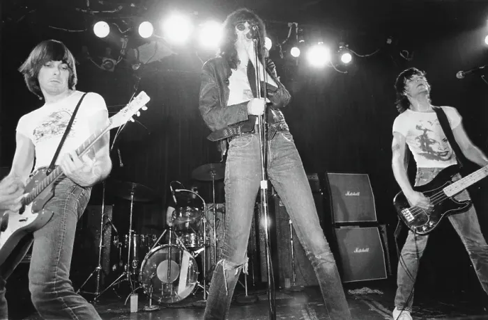 Framed Print : Ramones Performing Framed Print : Ramones Performing