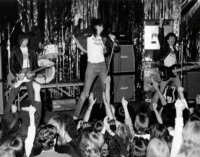 Framed Print : Ramones Performing Framed Print : Ramones Performing