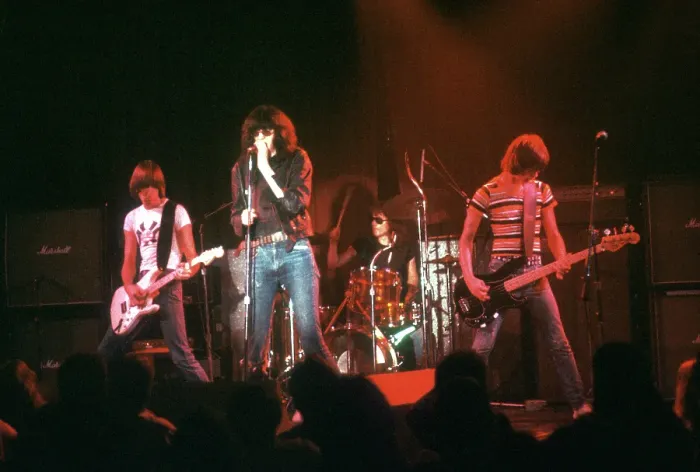 Framed Print : Ramones Performing Framed Print : Ramones Performing
