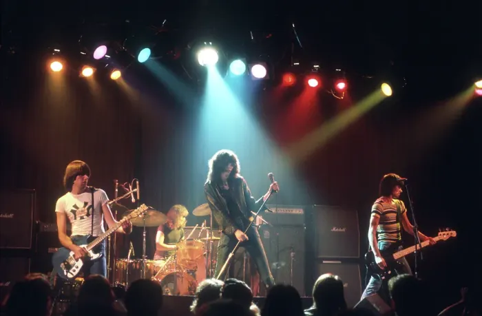 Framed Print : Ramones Performing Framed Print : Ramones Performing