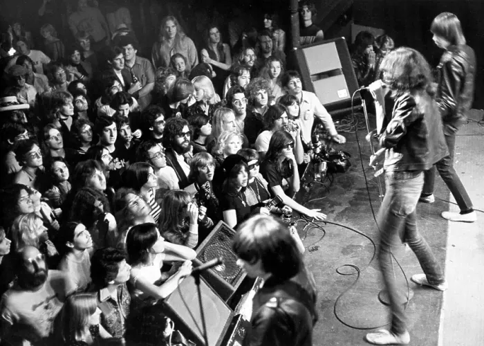 Framed Print : The Ramones Performing Framed Print : The Ramones Performing
