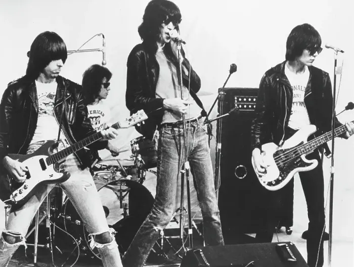 Framed Print : The Ramones Performing Framed Print : The Ramones Performing