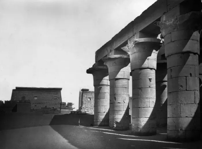 Framed Print : Ramses Colonnade Framed Print : Ramses Colonnade
