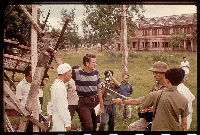 Framed Print : Ramsey Clark Visits North Vietnam Framed Print : Ramsey Clark Visits North Vietnam