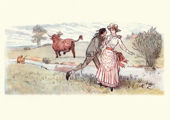Framed Print : Randolph Caldecott (1846-1886) Illustrations Framed Print : Randolph Caldecott (1846-1886) Illustrations