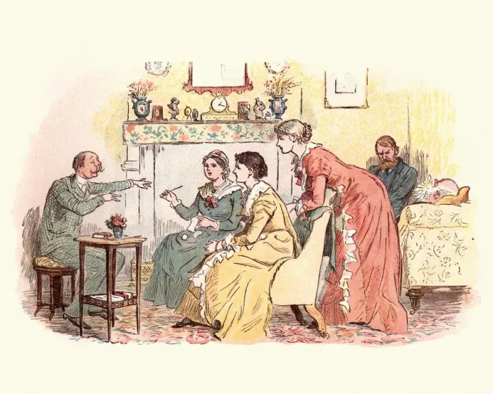 Framed Print : Randolph Caldecott (1846-1886) Illustrations Framed Print : Randolph Caldecott (1846-1886) Illustrations