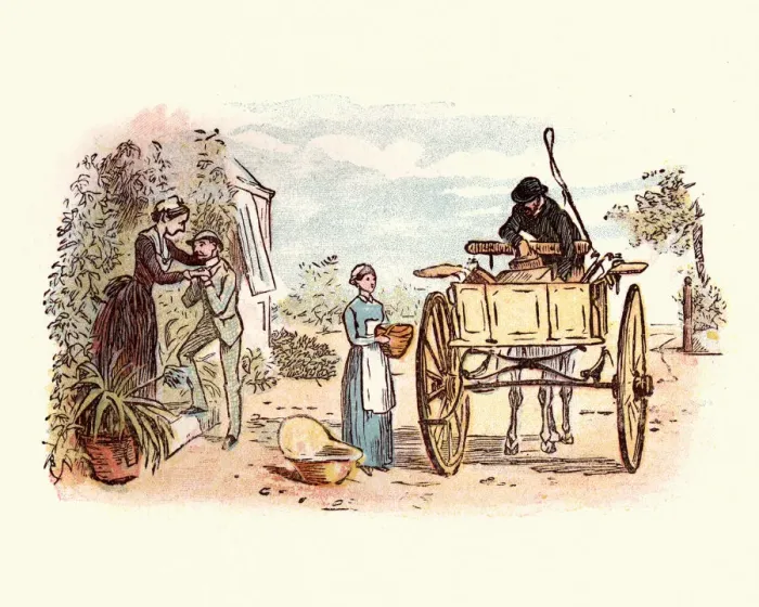 Framed Print : Randolph Caldecott (1846-1886) Illustrations Framed Print : Randolph Caldecott (1846-1886) Illustrations