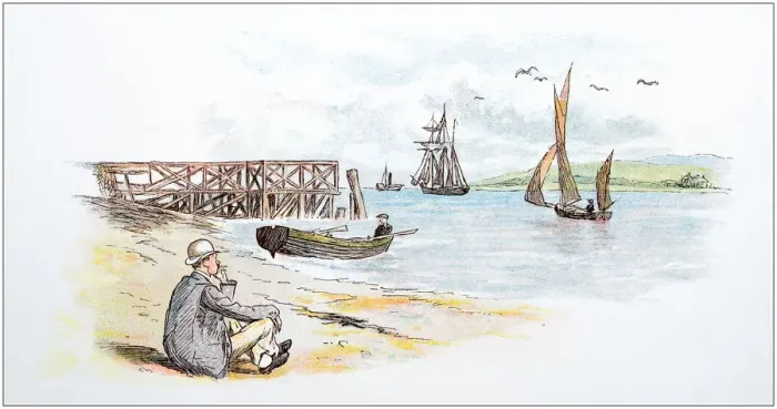 Framed Print : Randolph Caldecott (1846-1886) Illustrations Framed Print : Randolph Caldecott (1846-1886) Illustrations