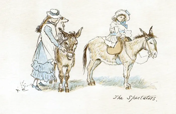 Framed Print : Randolph Caldecott (1846-1886) Illustrations