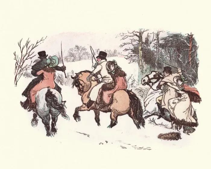 Framed Print : Randolph Caldecott (1846-1886) Illustrations Framed Print : Randolph Caldecott (1846-1886) Illustrations
