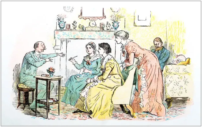 Framed Print : Randolph Caldecott (1846-1886) Illustrations Framed Print : Randolph Caldecott (1846-1886) Illustrations