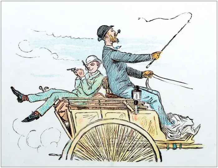 Framed Print : Randolph Caldecott (1846-1886) Illustrations
