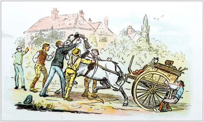 Framed Print : Randolph Caldecott (1846-1886) Illustrations