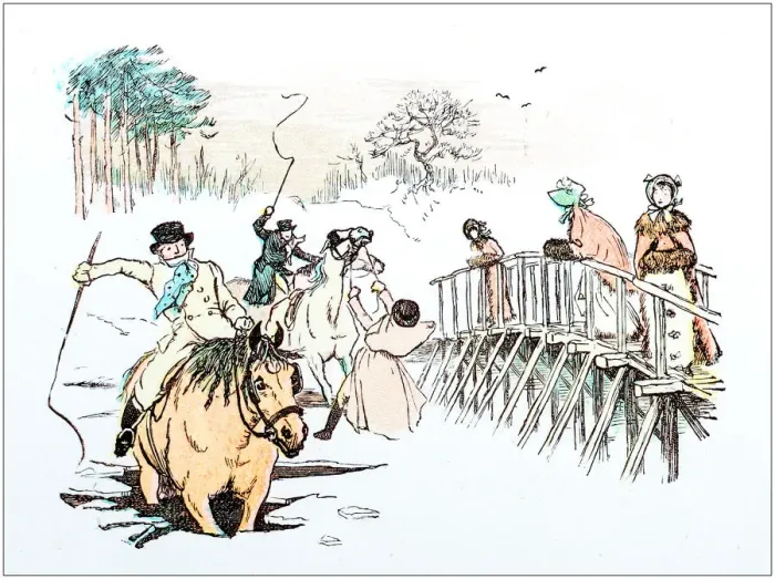 Framed Print : Randolph Caldecott (1846-1886) Illustrations Framed Print : Randolph Caldecott (1846-1886) Illustrations