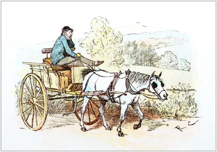 Framed Print : Randolph Caldecott (1846-1886) Illustrations Framed Print : Randolph Caldecott (1846-1886) Illustrations